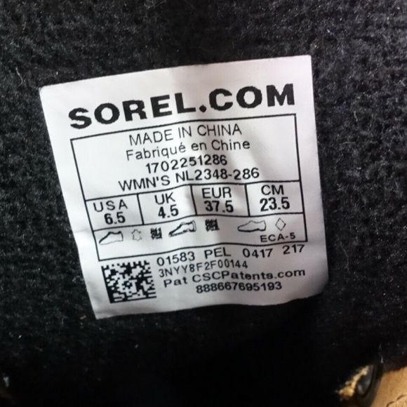 NEW Sorel Slimpack Lace II Waterproof Duck Boots NL2348-286 - Picture 2 of 6